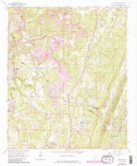 Trafford 1961 topographic map preview