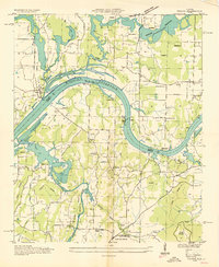 Triana 1936 topographic map thumbnail