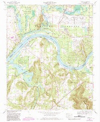 Triana 1964 topographic map thumbnail