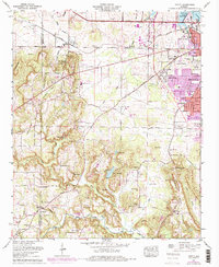 Trinity 1962 topographic map thumbnail