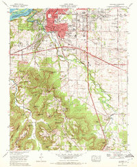 Tuscumbia 1971 topographic map thumbnail