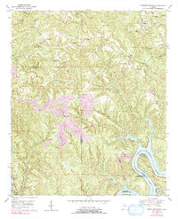 Tutwiler School 1949 topographic map thumbnail