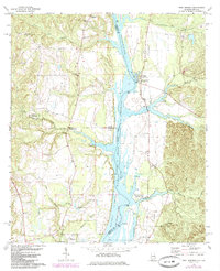 Twin Springs 1973 topographic map thumbnail