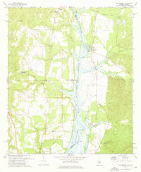Twin Springs 1973 topographic map thumbnail