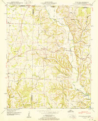 Union Hill 1951 topographic map thumbnail