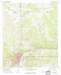 Union Springs 1973 topographic map thumbnail