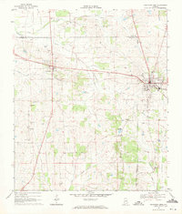 Uniontown West 1968 topographic map thumbnail