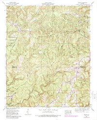 Upshaw 1960 topographic map preview