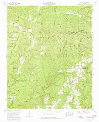Upshaw 1960 topographic map thumbnail