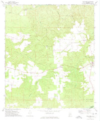 Uriah West 1972 topographic map thumbnail