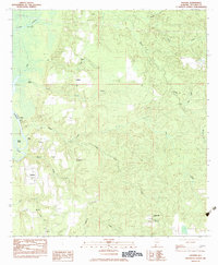 Vaughn 1983 topographic map thumbnail