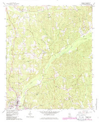 Vernon 1967 topographic map thumbnail