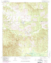 Vredenburgh 1973 topographic map preview