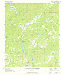 Wadley North 1969 topographic map thumbnail