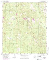 Wallace 1960 topographic map thumbnail