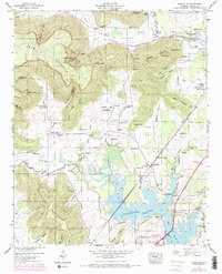 Wannville 1947 topographic map thumbnail