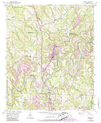 Warrior 1951 topographic map thumbnail
