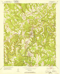 Warrior 1951 topographic map preview