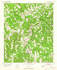 Warrior 1951 topographic map preview