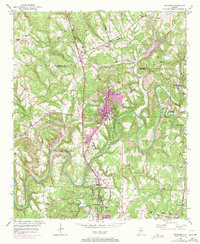 Warrior 1951 topographic map preview