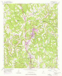 Warrior 1951 topographic map preview