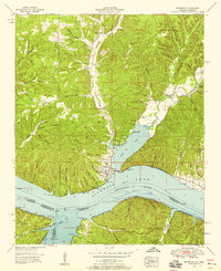 Waterloo 1953 topographic map thumbnail