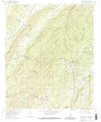 Wattsville 1958 topographic map thumbnail