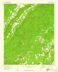 Wattsville 1958 topographic map thumbnail