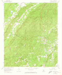 Wattsville 1958 topographic map thumbnail