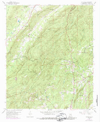 Wattsville 1958 topographic map thumbnail