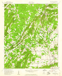 Wellington 1956 topographic map thumbnail