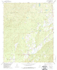 Weogufka 1979 topographic map thumbnail