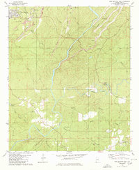West Blocton East 1980 topographic map thumbnail