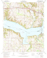 Wheeler Dam 1971 topographic map thumbnail