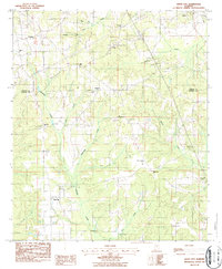 White City 1987 topographic map thumbnail