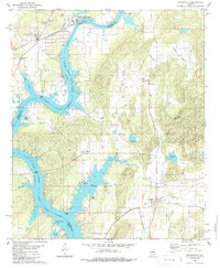 Wilsonville 1980 topographic map thumbnail