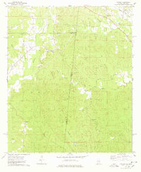Yantley 1974 topographic map thumbnail