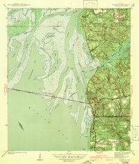 Blakeley 1942 topographic map thumbnail