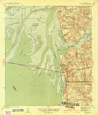 Blakeley 1942 topographic map thumbnail