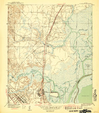 Chickasaw 1941 topographic map thumbnail