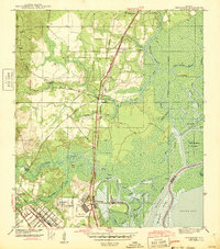 Chickasaw 1943 topographic map thumbnail
