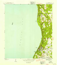 Daphne 1941 topographic map thumbnail