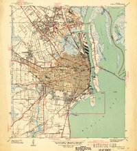 Mobile 1940 topographic map thumbnail