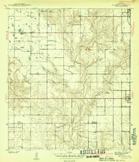 Silverhill 1940 topographic map preview