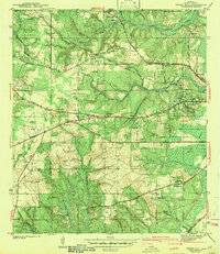 Spring Hill 1943 topographic map preview