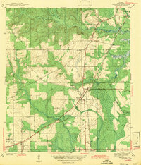 Theodore 1943 topographic map preview