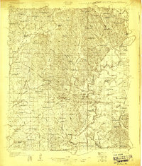 Eutaw 1927 topographic map thumbnail