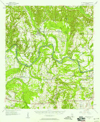Autaugaville 1957 topographic map thumbnail