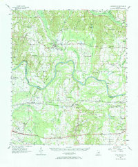 Autaugaville 1957 topographic map thumbnail