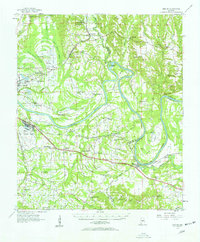 Benton 1957 topographic map thumbnail